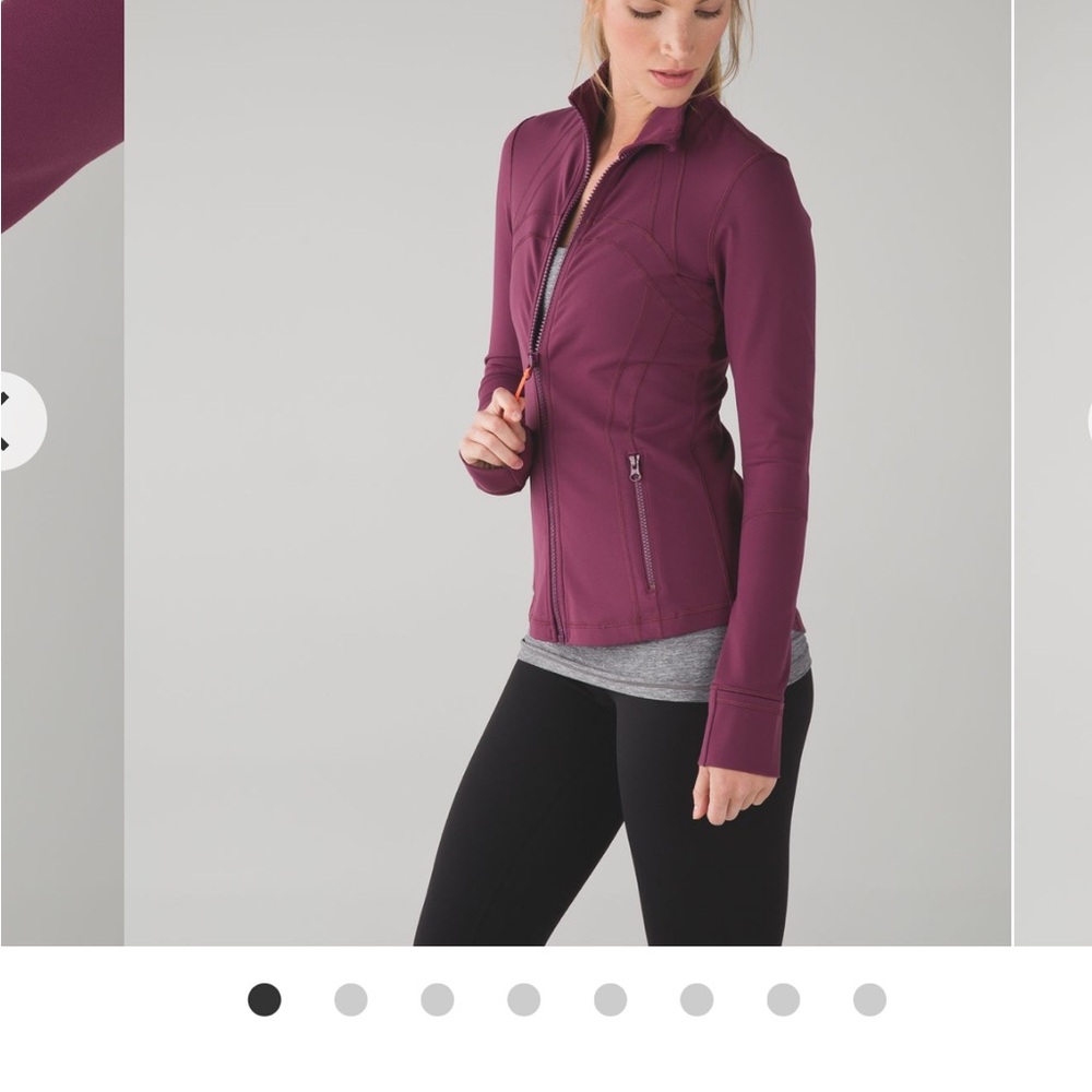 lululemon athletica Plum Zip-Up Utility Jacket